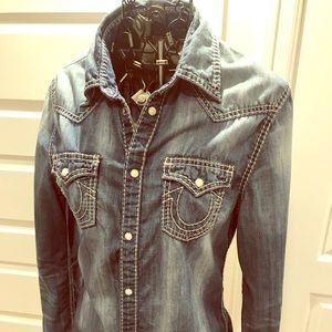 TRUE RELIGION denim shirt
